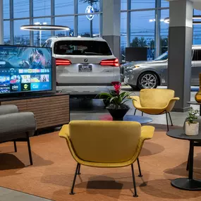 Showroom of BMW of Mount Laurel