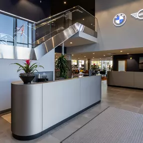 BMW of Mount Laurel front desk