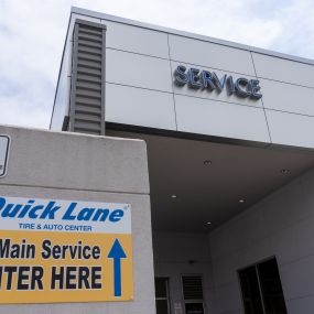 Exterior photo of Holman Lincoln Maple Shade service entrance