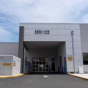 Exterior photo of Holman Lincoln Maple Shade service entrance