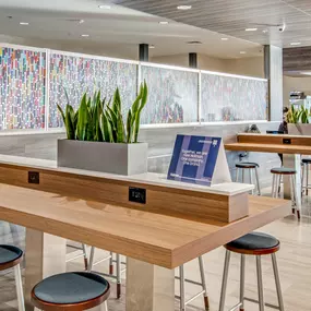 Working stations at Lexus of Seattle service center