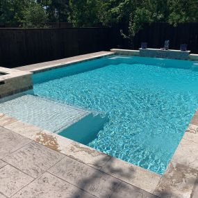 Custom pools and spas