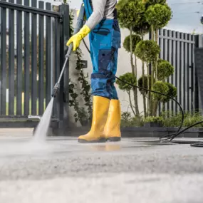 Residential power washing