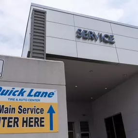 Exterior photo of the Ford Maple Shade service entrance