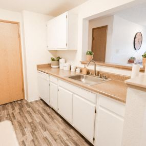 Tacoma Apartments - Monterra Apartments - Kitchen and Living Room