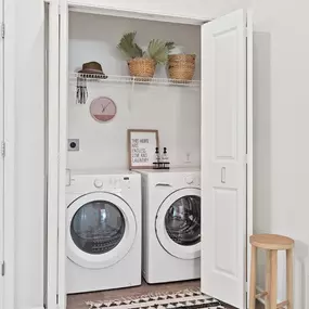 Washer and dryer