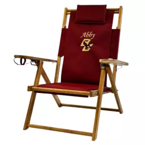 Cape Cod Beach Chair officially licensed, premium grade college and university logo beach chairs for students, alumni, fans and faculty.