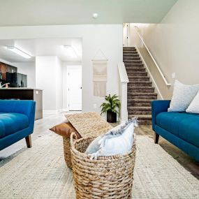 Living Room at Arcadia Townhomes