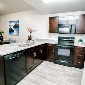 Kitchen at Arcadia Townhomes