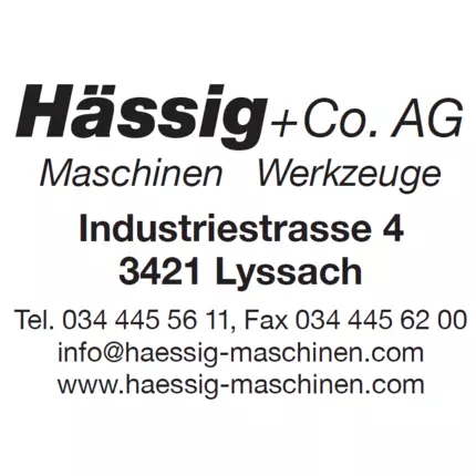 Logo von Hässig + Co. AG