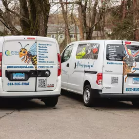 ProSource Pest Solutions vans