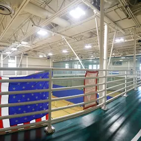 Coney Island YMCA indoor running track