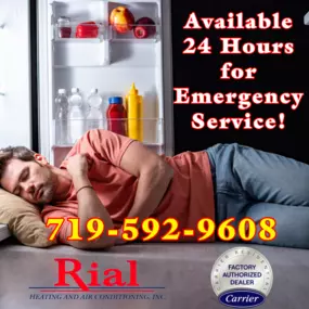 we're open 24 hours for emergency repairs
