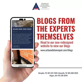 Are you looking for expert advice on foundation repair? Our pros have you covered! Check out American Standard Foundation Repair's latest blogs on our website to learn about solving crawl space issues and more. Keep your home in top shape with tips straight from the experts!