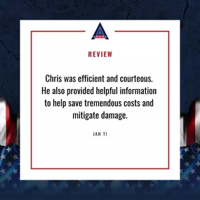 Another satisfied customer at American Standard Foundation Repair! “Chris’s efficiency and courteous service not only resolved the issue but also provided valuable advice to save costs and prevent further damage.” At American Standard Foundation Repair, we are dedicated to delivering the best solutions for your foundation needs. Contact us today to experience our top-notch service.