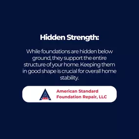 Foundations are the hidden strength of your home. Ensure stability with American Standard Foundation Repair!