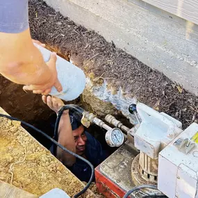 Precision at work! At American Standard Foundation Repair, our team will go in the trenches to ensure your foundation gets the expert care it needs. No job is too small when it comes to the safety and stability of your home. Ready to protect your foundation? Contact us today!