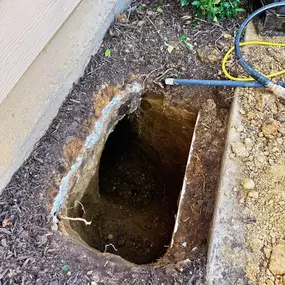 Beneath the surface! This is where the real work happens for the American Standard Foundation Repair team. We dig deep to get to the root of foundation issues, ensuring your home's stability for years to come. Don't wait until it's too late-let's keep your foundation solid!