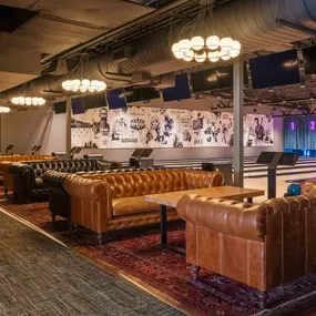 bowling couches