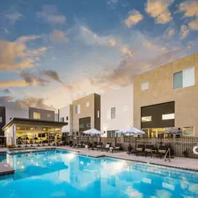 the pool at the ace hotel anaheim convention center