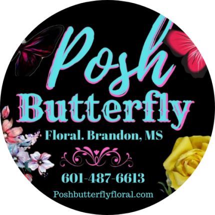 Logo von Posh Butterfly Floral