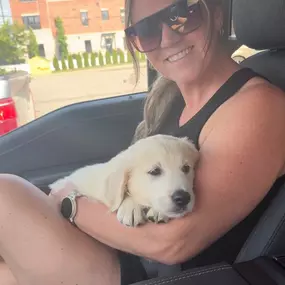 You might see a new friendly face around the office this summer. Meet Gus! Tim’s wife was selected to be the handler for the newest therapy dog Maltby Intermediate School in Brighton. He will be spending a couple days a week at the office while he is in training before the 2026 school year starts up.