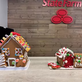 It's National Gingerbread House Day!! We took a time out to build ours! What do you think? Who did it best - Whitney or Jen?
We hope everyone takes a time out to create one of their own!!