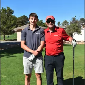 What an incredible day on the green! ????️‍♂️⛳️ John Marcelli, State Farm Agent, was honored to join forces with St. Felix Pantry for a successful golf tournament at Paradise Hills Golf Course in Albuquerque, NM!