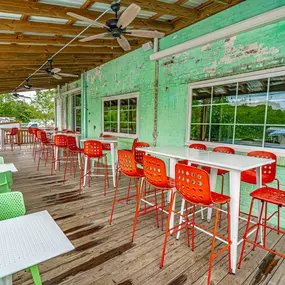 Back Patio- The Station