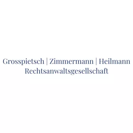 Logo von Rechtsanwaltsgesellschaft mbH Großpietsch | Zimmermann | Heilmann