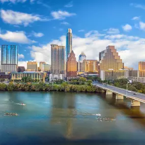 Convenient access to downtown Austin
