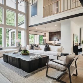 Open concept floor plans perfect for entertaining