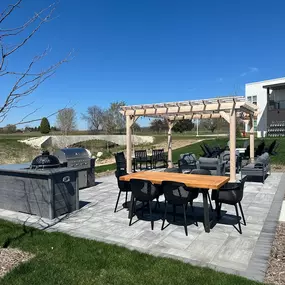 Outdoor Grilling Station