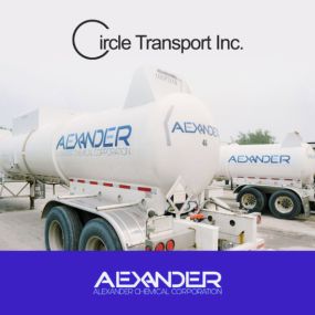 Alexander Chemical, partnering with Circle Transport, provides customized logistics solutions, prioritizing safety and professionalism for efficient chemical product delivery.
