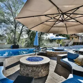 Pool-side at our PHP location