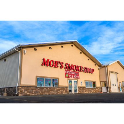 Logo from Moe's Smoke Shop