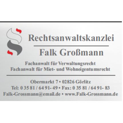 Logotyp från Rechtsanwalt Falk Großmann