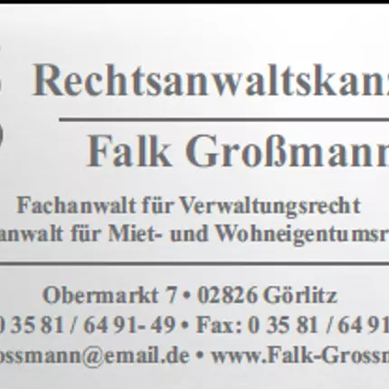 Logotipo de Rechtsanwalt Falk Großmann