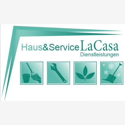 Logotyp från LACASA - Gebäudereinigung