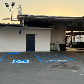 ADA Parking Lot SA Recycling in San Bernardino, CA