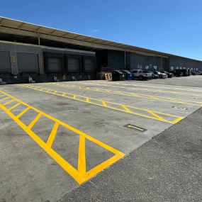 Line Striping for True Star Transit in San Fernando, CA