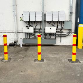 Bollard Installation for US Foods in La Mirada, CA