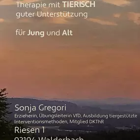 Bild von Reittherapie, Tiergestützte Therapie Sonja Gregori