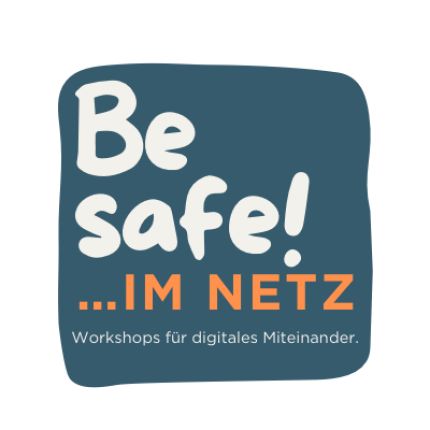 Logotipo de Be safe im Netz