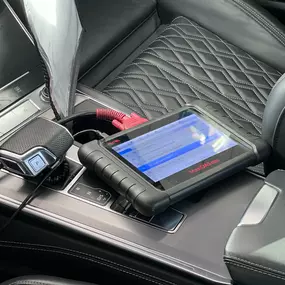 OBD system for collision repair diagnosis and collecting vehicle data.