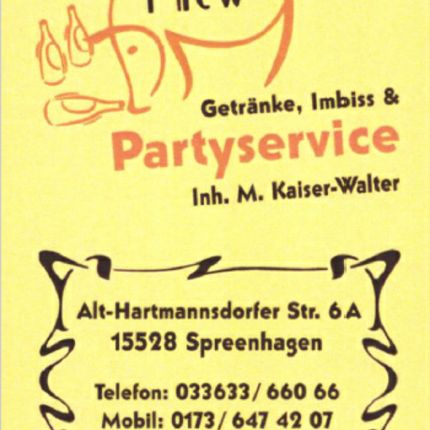 Logo van MKW Getränke, Imbiss und Partyservice | Inh. Matthias Kaiser-Walter