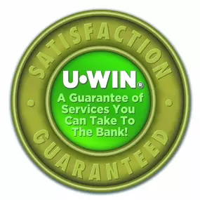 UWIN Service Guarantee logo offered by One Hour Heating & Air Conditioning