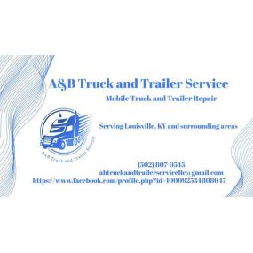 When you need prompt and professional truck repair services in the local area, A&B Truck and Trailer Service is your go-to solution. Conveniently located, my mobile repair unit is equipped to handle a wide range of truck issues, ensuring minimal downtime and maximum convenience for my valued customers.