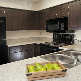 Kitchen at Delta Pointe Apartments