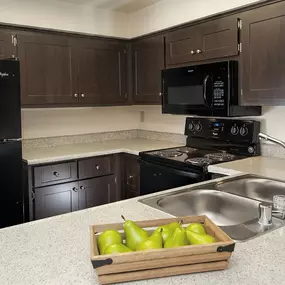 Kitchen at Delta Pointe Apartments